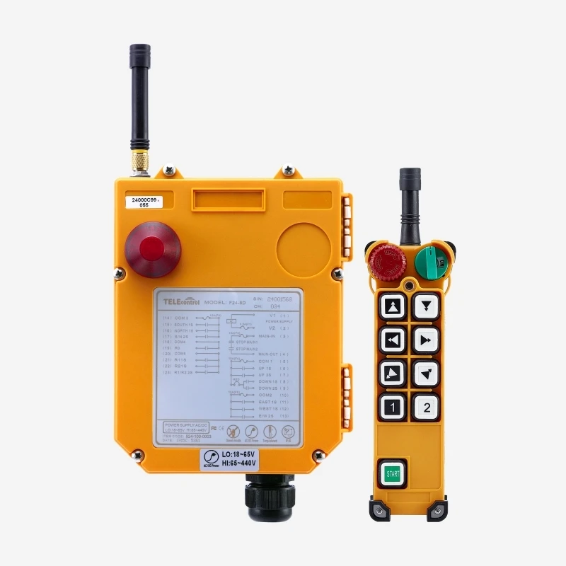 Uting  F24-8D remote control for overhead crane hoisting machinery and handing equipment