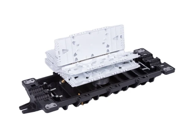 144Core In-line Optical distribution enclosure  fiber optic joint splice closure dome Horizontal fiber optic equipment