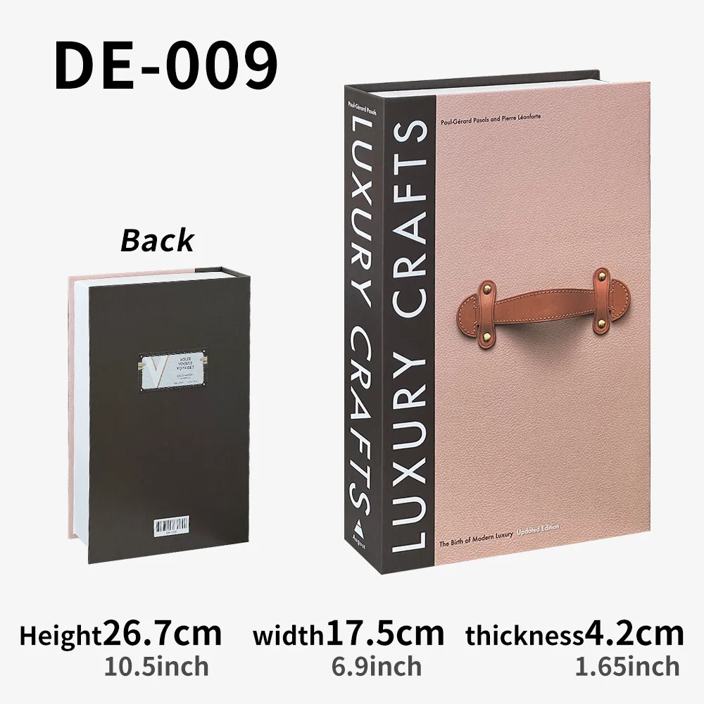 Fashion Magazine Fake Books for Decoration Storage Box book Luxury Decorative Home Decoration Simulation Books Ornaments