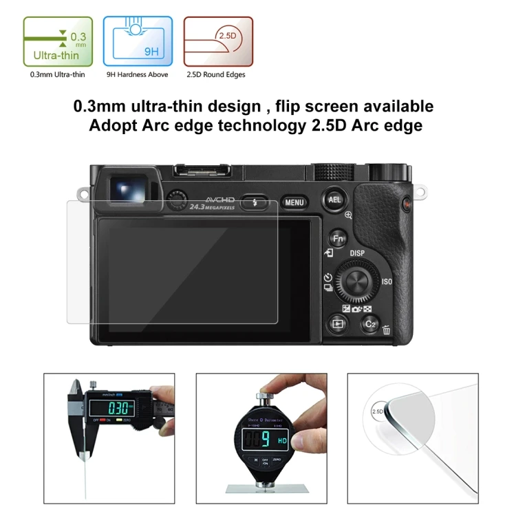 PULUZ 2.5D 9H пленка из закаленного стекла для