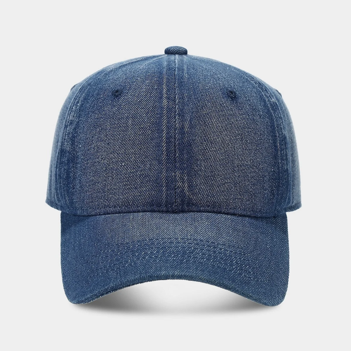 Vintage Solid Faded Denim Baseball Cap Fashion Street Causal Dress Summer Spirts Sun Hat