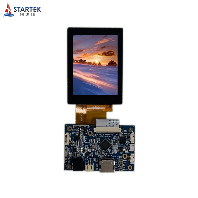 2.8 inch hmi display 480*640 high resolution 2.8 inch tft module with HMI interface with CTP