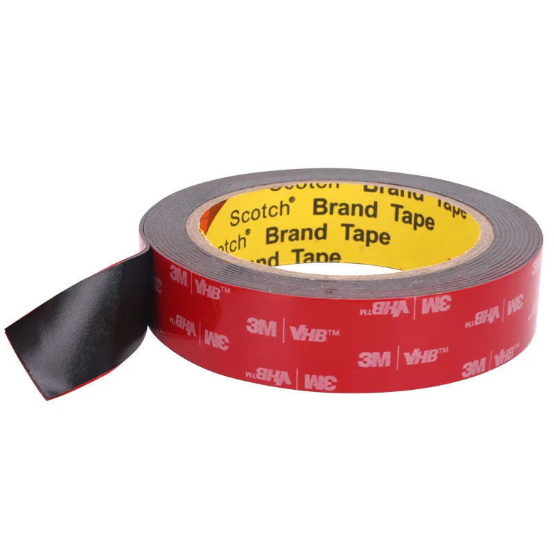 Wholesales 1.1mm black Acrylic Foam car mount tape 3m 5952 die cut Tape