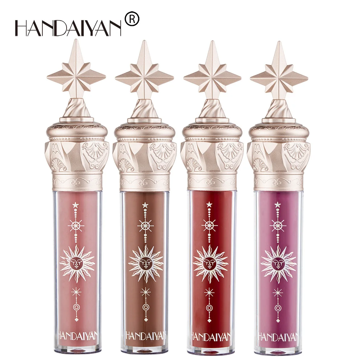 HANDAIYAN gloss lipstick Water mist lip Dew Mirror lip lacquer glass lip