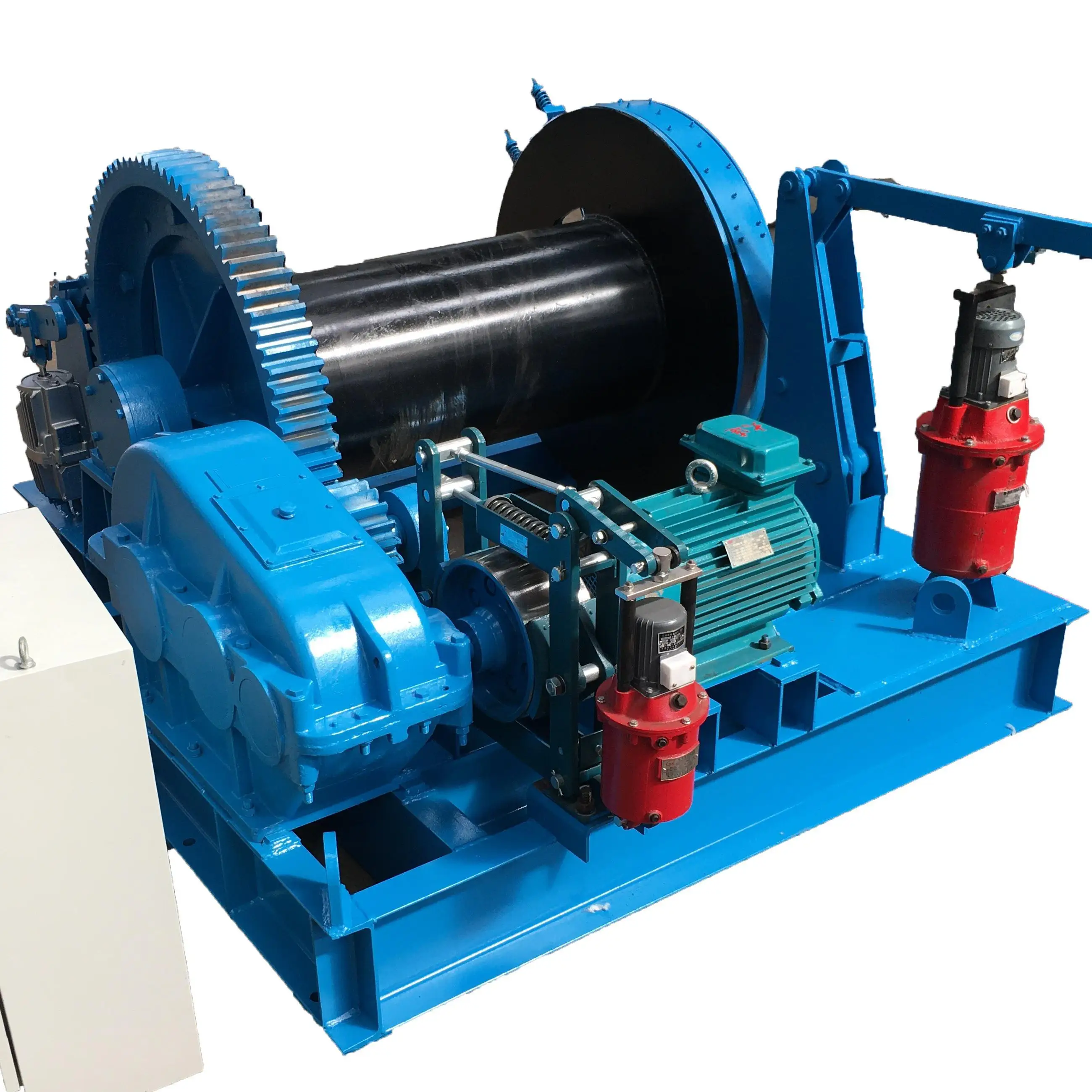 High Safety Winch 10T 15T 20T 30T JK Fast Speed Electric Winch Fixed Pulley For High-Rise Installation