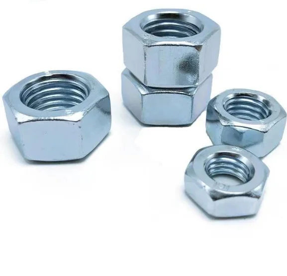 Hex Bolt and Nut DIN934 Hex Head Nut and Nut Free Carbon Steel Factory M22 8.8 4.8 DIN Galvanized Accessories 2 Ton Tianjin Port