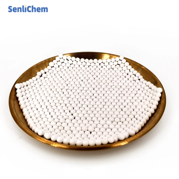 Special Activated Alumina High Crush Strength and Low Dust for Desulfurizing Treatment Dry Compressed Air and Other Gas