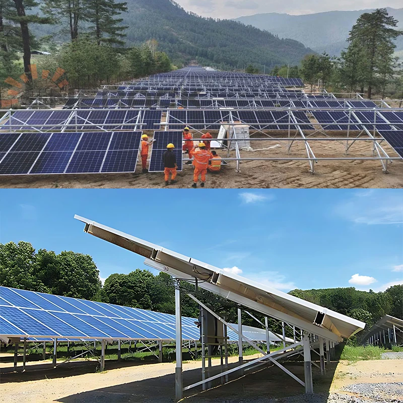 BRISTAR Universal Aluminium PV Support Solar Panel Mounting Brackets Ground Racking Systems