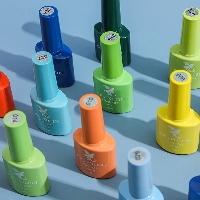 7.5ml AS VIP4 Kit Custom Acrylic Nail Gel Polish UV Gel Wholesale Set 48 Color Gel Nail Polish Private label Enamel