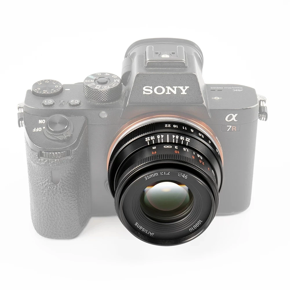 7artisans 35 мм F1.2 II APS-C стандартный объектив с фиксированным фокусным расстоянием совместим при доставке службой E/FX/EOS-M/M43-Mount Sony A6600 A6500 A6400