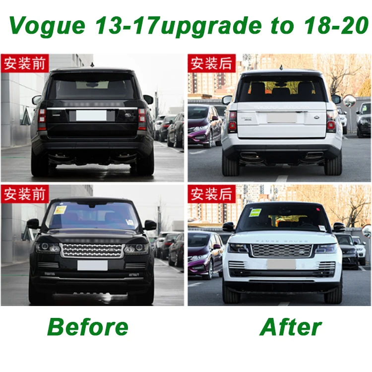 Полный комплект для автобиографии Range Rover Vogue L405 Facelift 2013-2017 обновление до 2018-2020 SVO OE SVA
