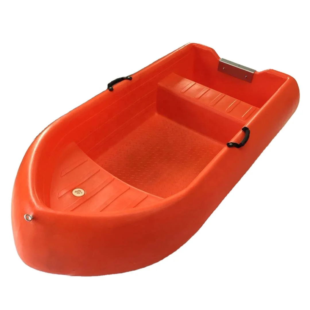 Small Cheap 2.3 Meter Rotomould Hard PE Plastic Motor Boat For Lake Fishing