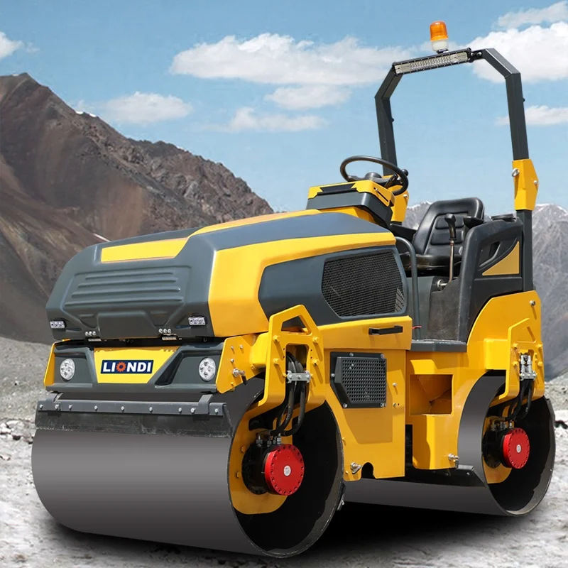 Liondi construction machinery site asphalt roller micro roller DVR-3000
