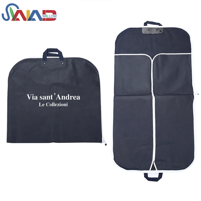 High Grade Polyester/Nylon/Oxford/Cotton/TNT Garment Bag Suit Cover