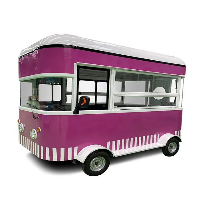 Custom street mobile fast food truck food trailer