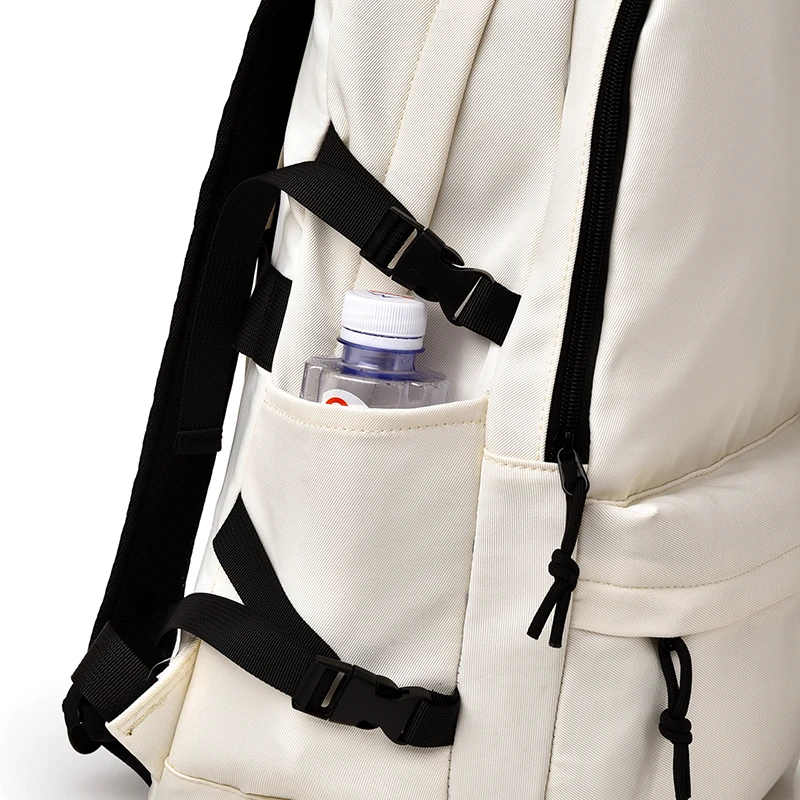 2024 Hot Selling Simple Trendy Backpack Waterproof Book Packaging Computer School Backpack High Quality Bag