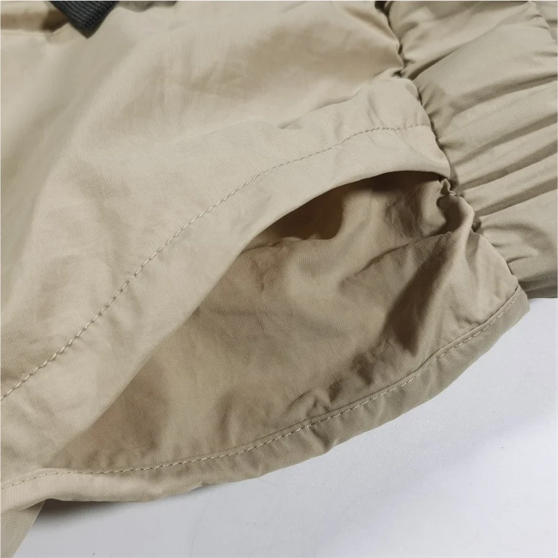 2024 Spring And Summer New Shorts Custom Blank Nylon Shorts Casual Sports Nylon Running Shorts For Men