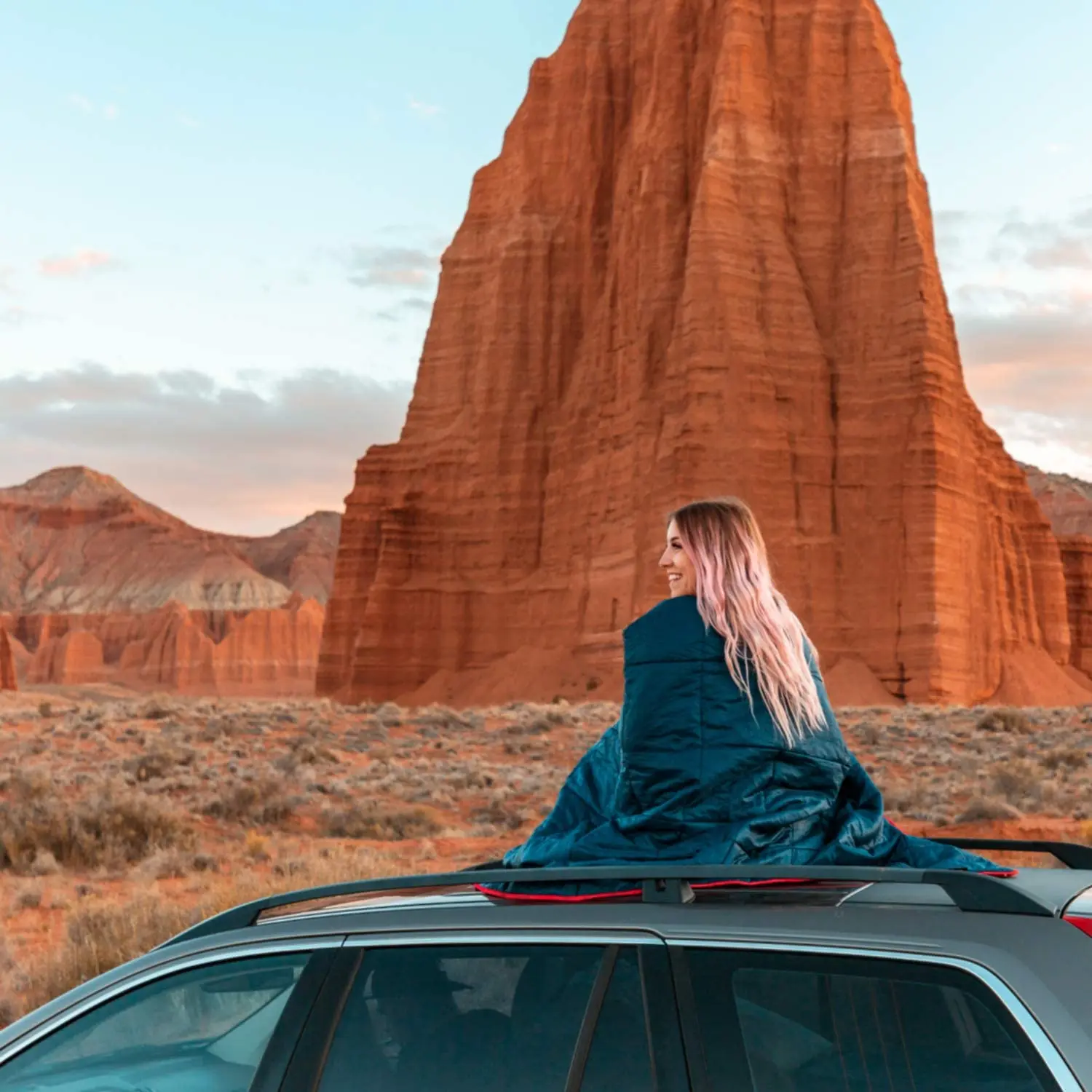 USB Battery Heating Custom Color Nylon Oem Travel Camping Logo Puffy Blanket For Hiking Battery Electric blanket