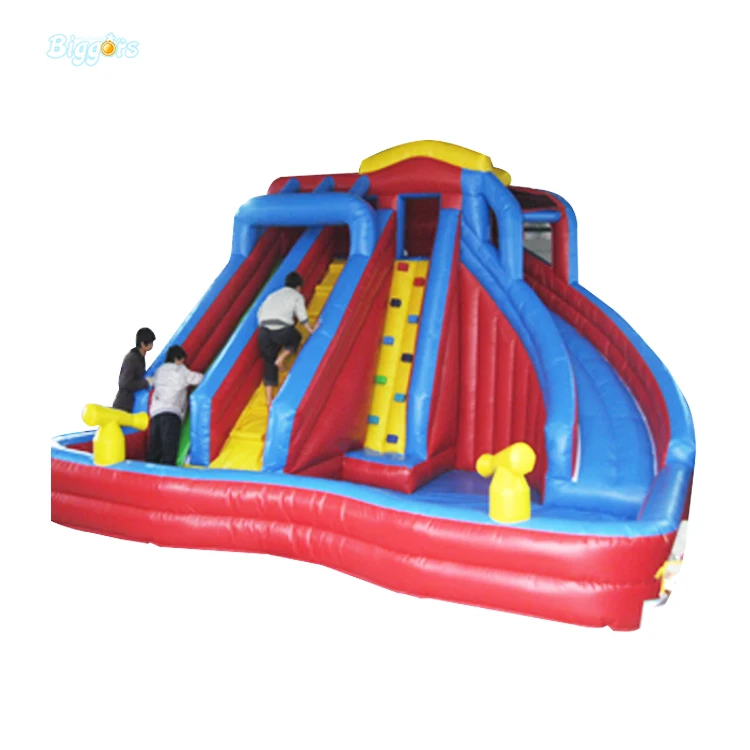 Commercial Use Inflatable Water Slide Pool Blow Up Water Park Slide with Free Blower