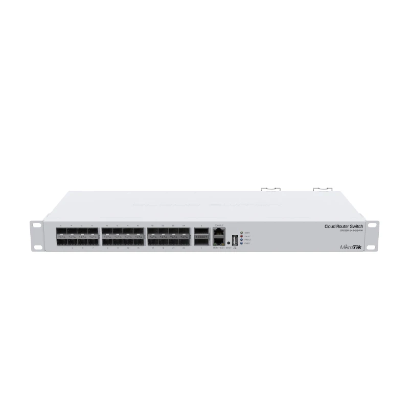 Mikrotik CRS326-24S + 2Q RM 24 порта 10 гигабит управления Переключатель рос двойная