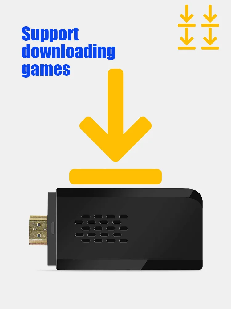 Портативная игровая консоль RTS M8, четырехъядерная видеоигра H-dmi 10000 +, Ретро ТВ с джойпадом, Ретро ТВ, игры, двойной плеер, беспроводной геймпад