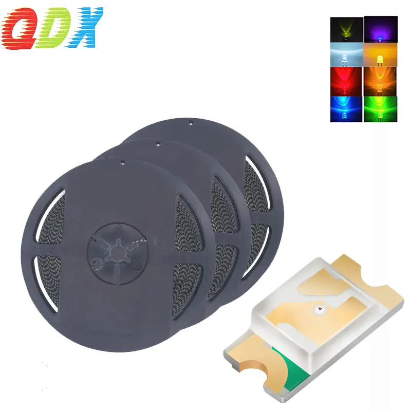 Factory Price blue Light LED Beads 3528 SMD LED Chip 3528 green Lighting SMD LED Diode LED Lighting  SMD 3528 green led diodes