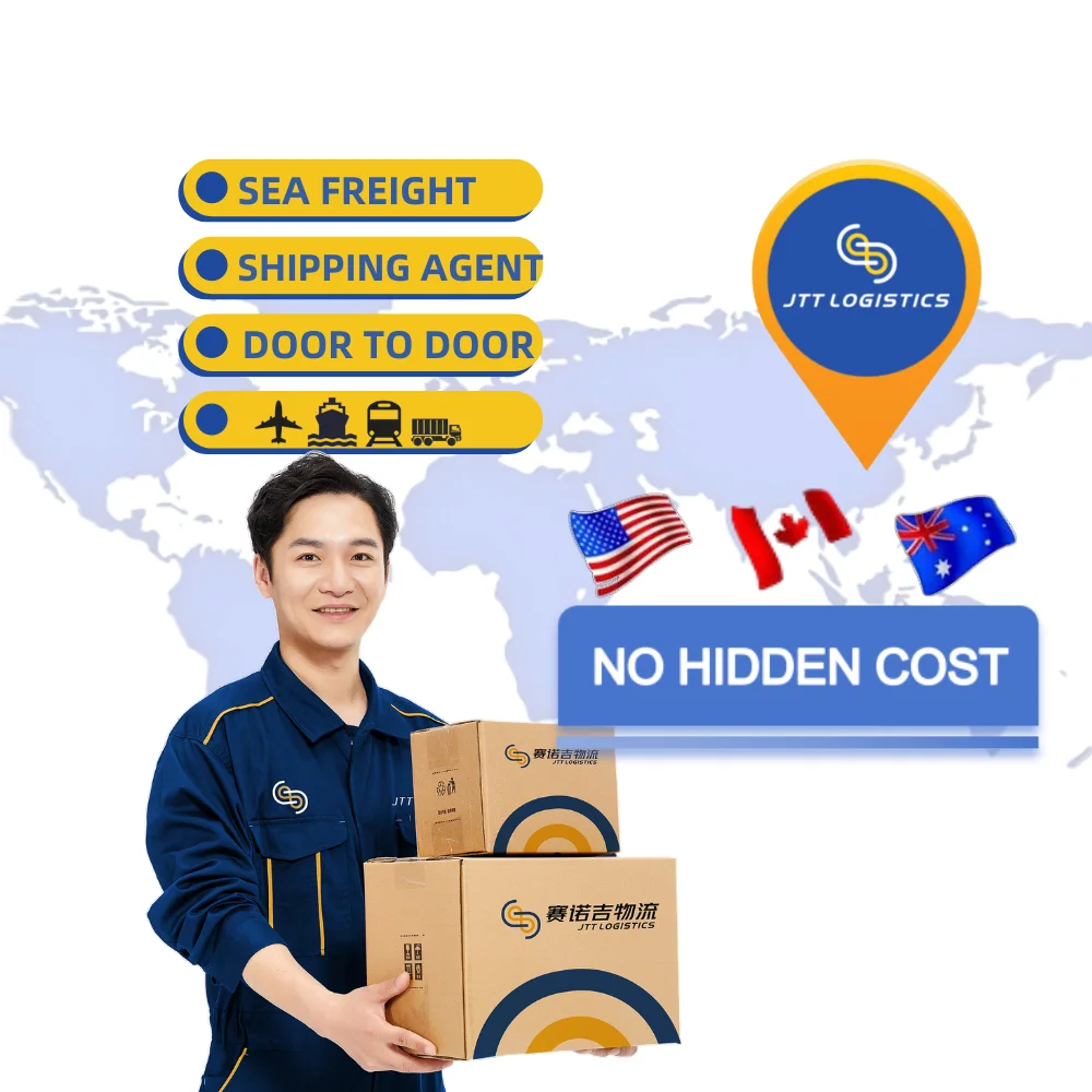 Shipping Agent to USA  Canada Australia Sea Freight Forwarder Door To Door Service FBA Shipping Service