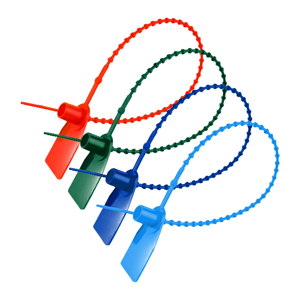 Custom High Safety Seal Lock Adjustable Length Plastic Security Seals