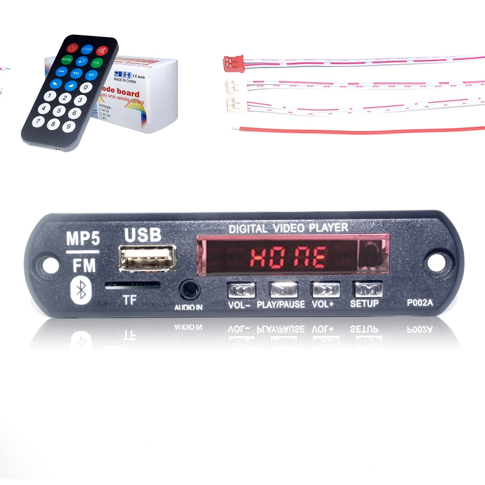 MP5 Video Decoder Board with Bluetooth Support Multi-languages E-book MP5 Digital Video Player