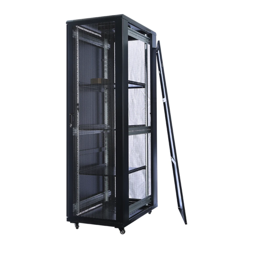 47U server network cabinet 600 * 600 * 2200 data center switch cabinet rack 19 inch floor type