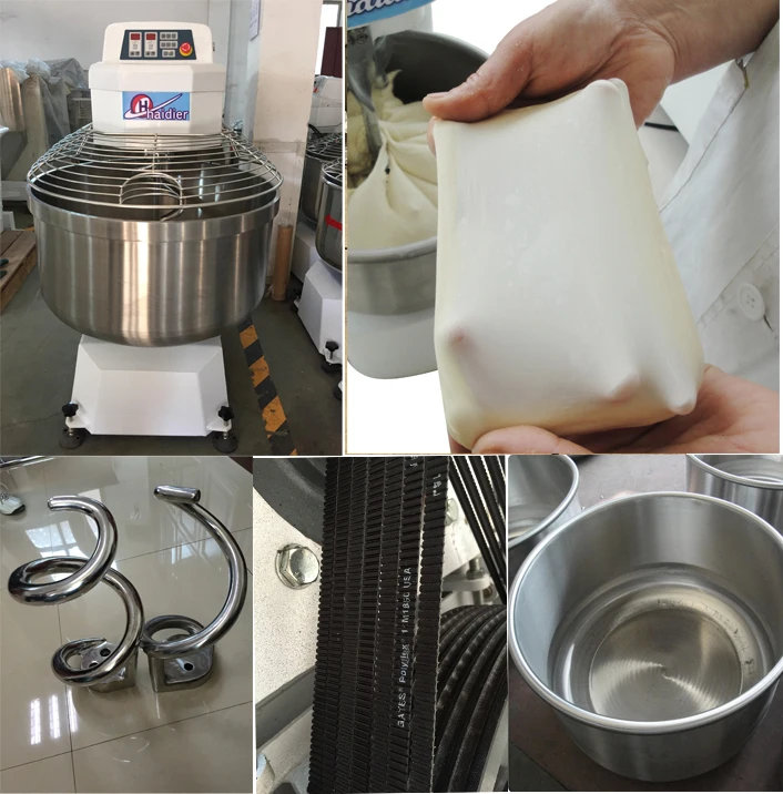 100kg Electric Kitchen Commercial Mixer Maker of Pizza Machine Dough