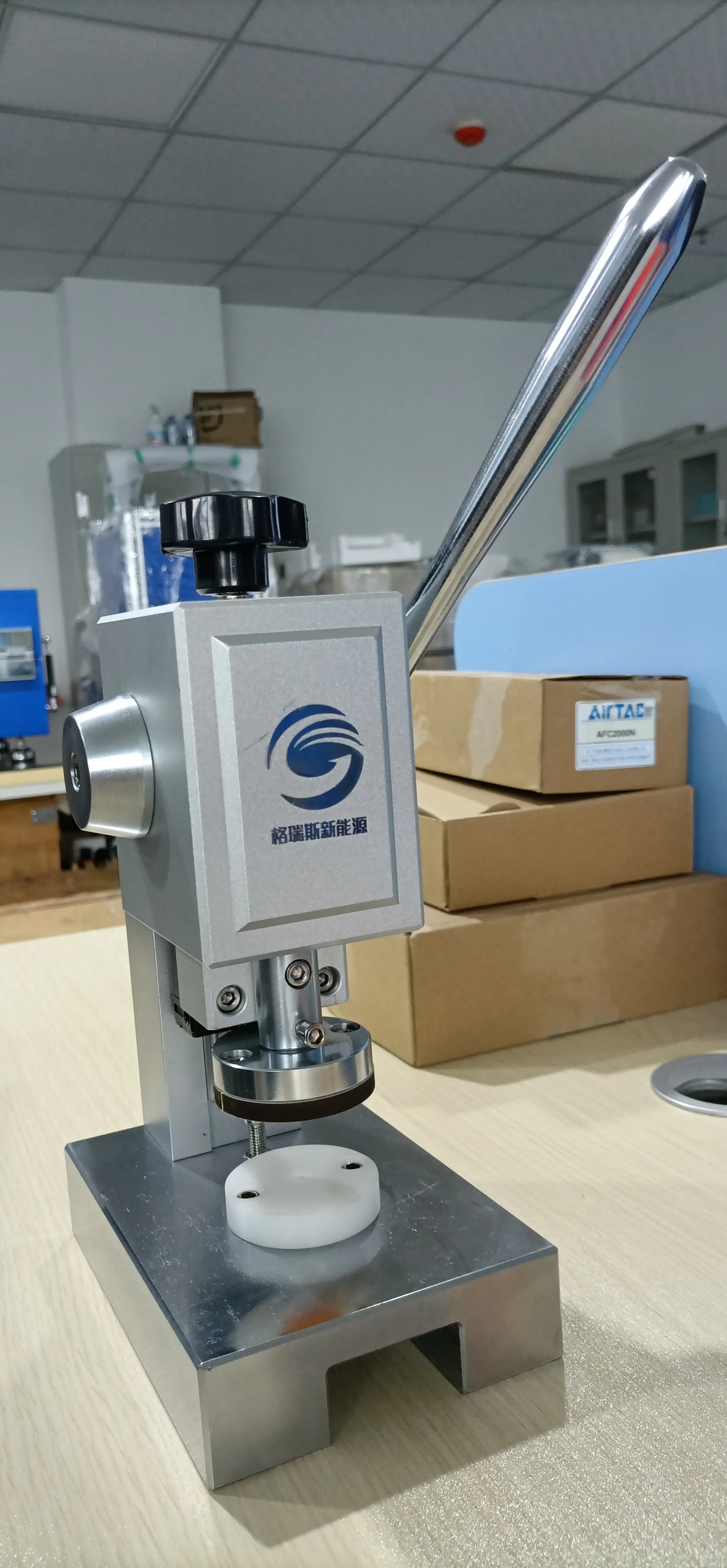 Laboratory Manual Coin Cell disc Cutter Punching for Electrode or Separator Cutting