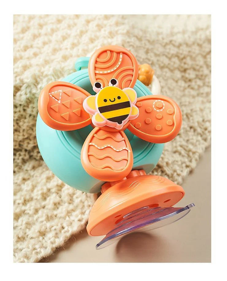 Multifunctional detachable sliding toy Cartoon windmill snail toy Bathroom toys