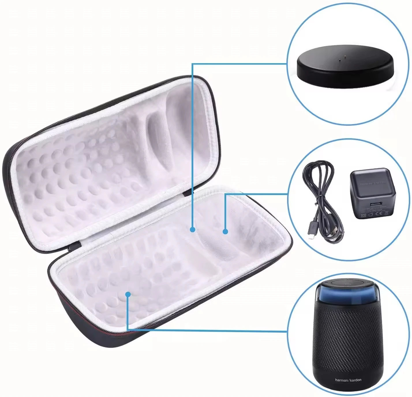 EVA Case for Harman Kardon Allures Wireless Speaker System