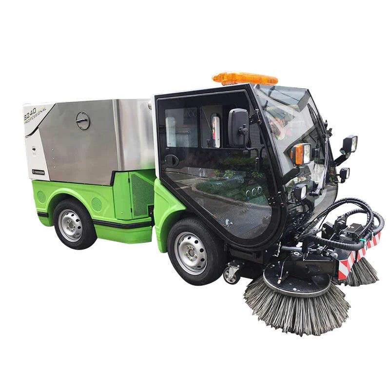Customized Multifunctional Electric Road Sweeper Street Road Sweeper Machine Four Wheel Road Sweeper