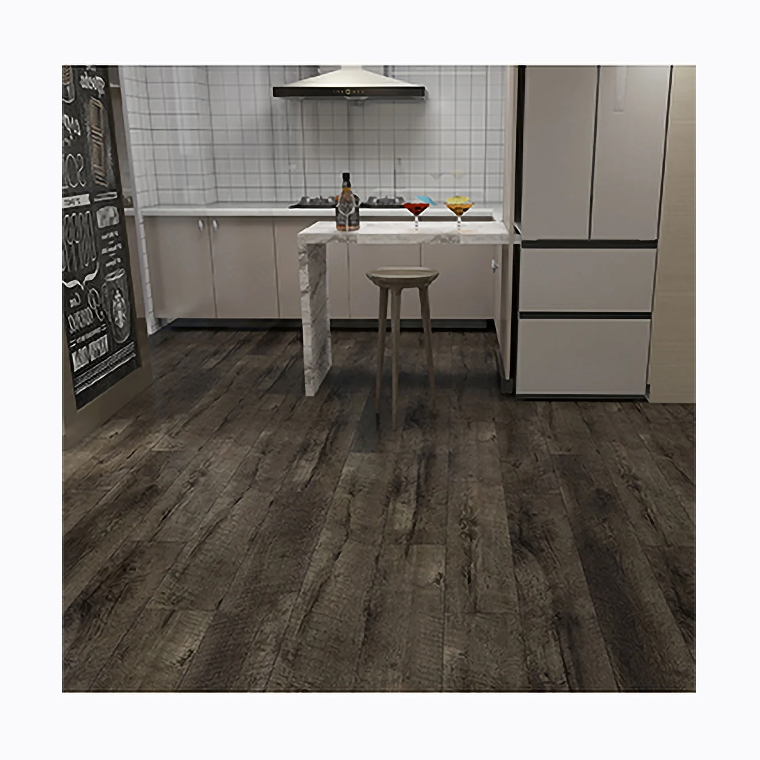 MGM 5.5mm vinyl SPC floor factory Heat resistant flooring with SGS