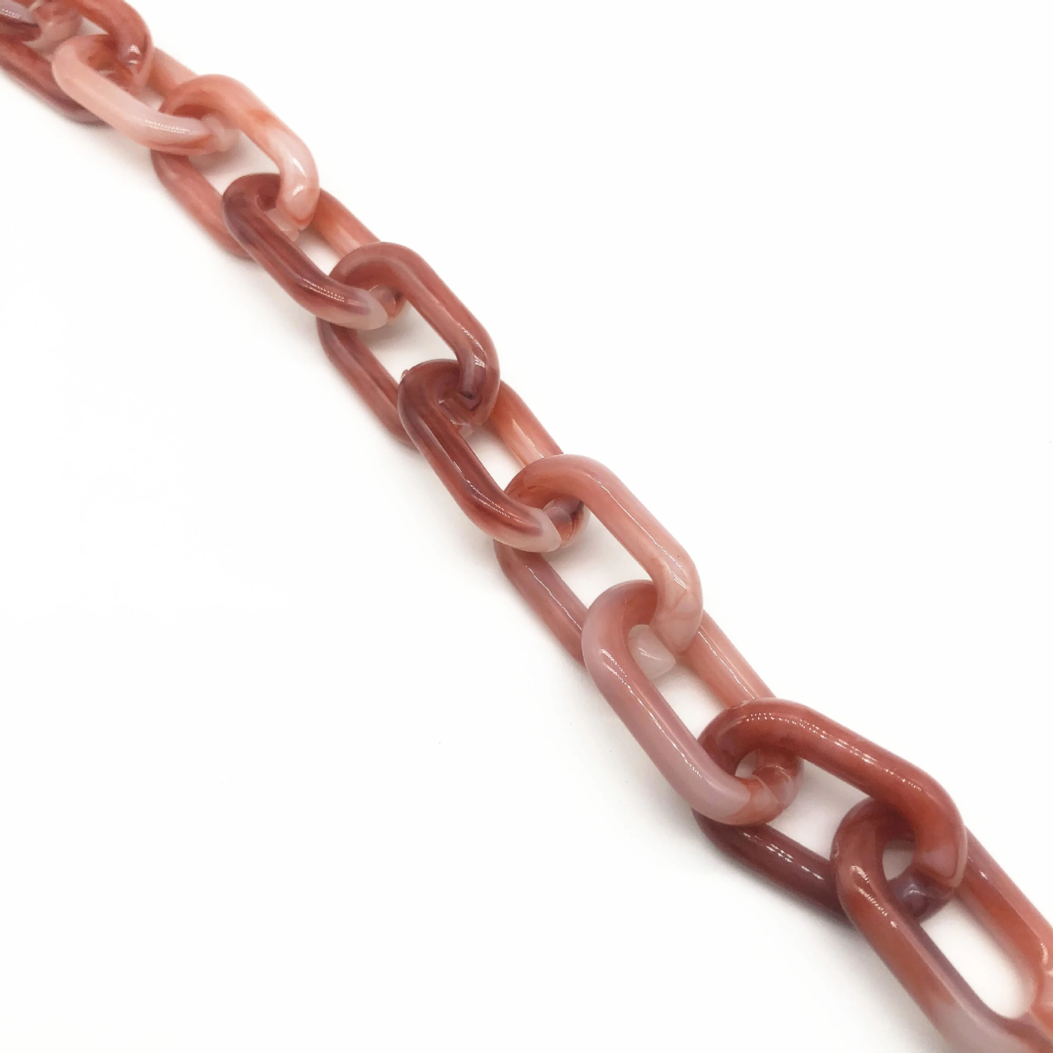 Deepeel AL013 60cm Handbag Accessories Custom Purse Chain Removable Resin Chains Acrylic Bag Chain