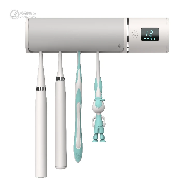 Manufacturer sells uvc toothbrush home portable smart toothbrush disinfector toothbrush sterilizer and holder