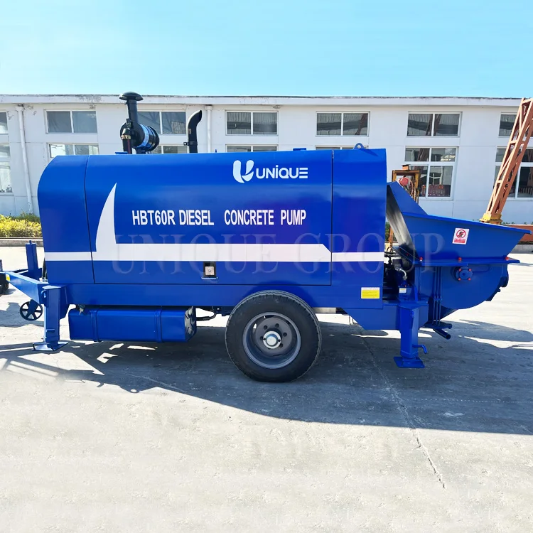 China supply price professional mini concrete pump with hoses