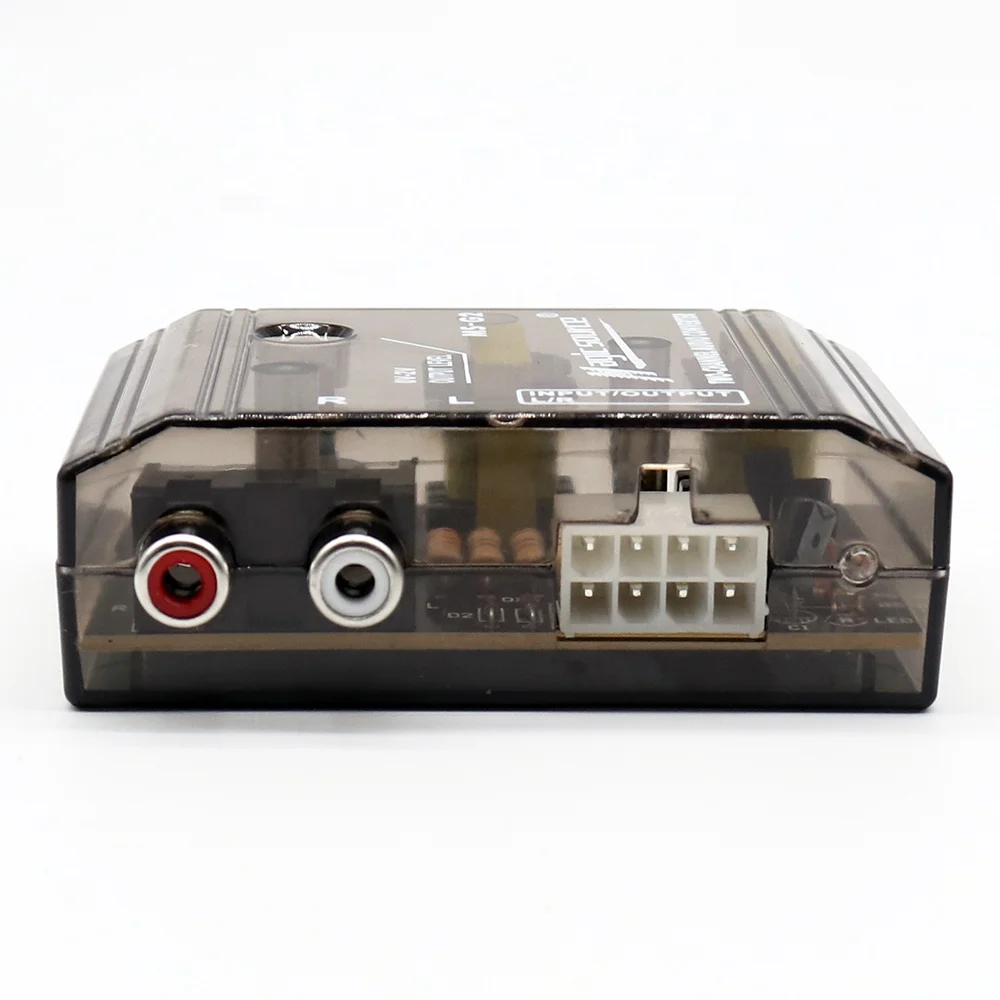 От низкого до высокого для дизельных двигателей дизельный двигатель аудио динамик кабель RCA адаптер сабвуфер 2-х канальный с Line Out