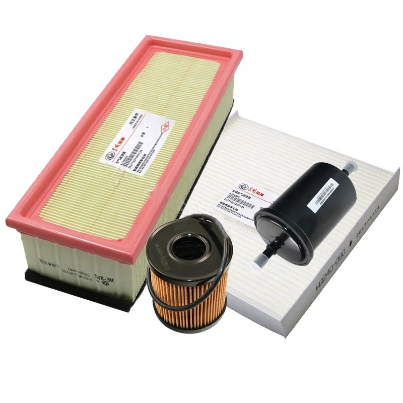 Original Car Filter Kit For DFM Dongfeng S30 H30 Cross 1.6 Include Oil Fuel Air Cabin Filter