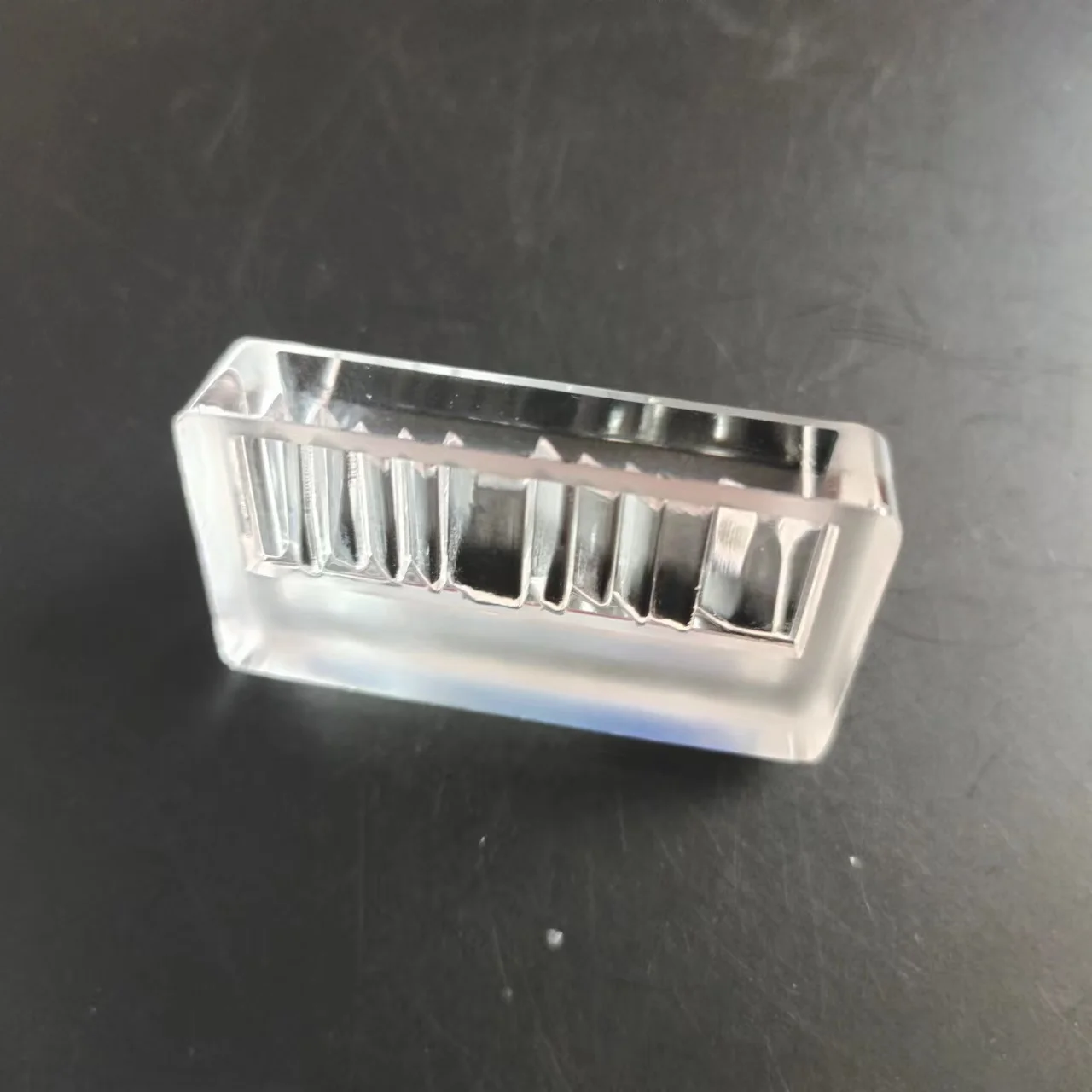 China Factory Aspheric Optical Borosilicate Glass Airport Runway Led Light Prisms Glass Lens