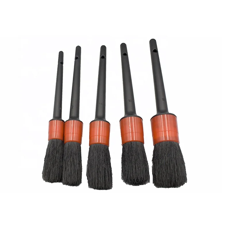 Высококачественная щетка для чистки деталей автомобиля, 5 комплектов