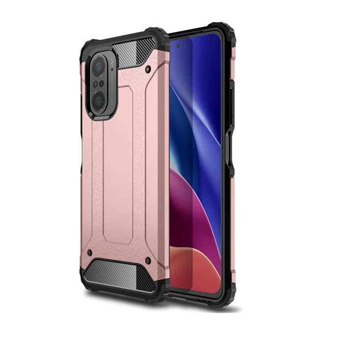 Bumper TPU PC Armor Protective Shockproof Hard Back Cover Mobile Phone Accessories Case For Xiaomi Redmi K40 K40 Pro