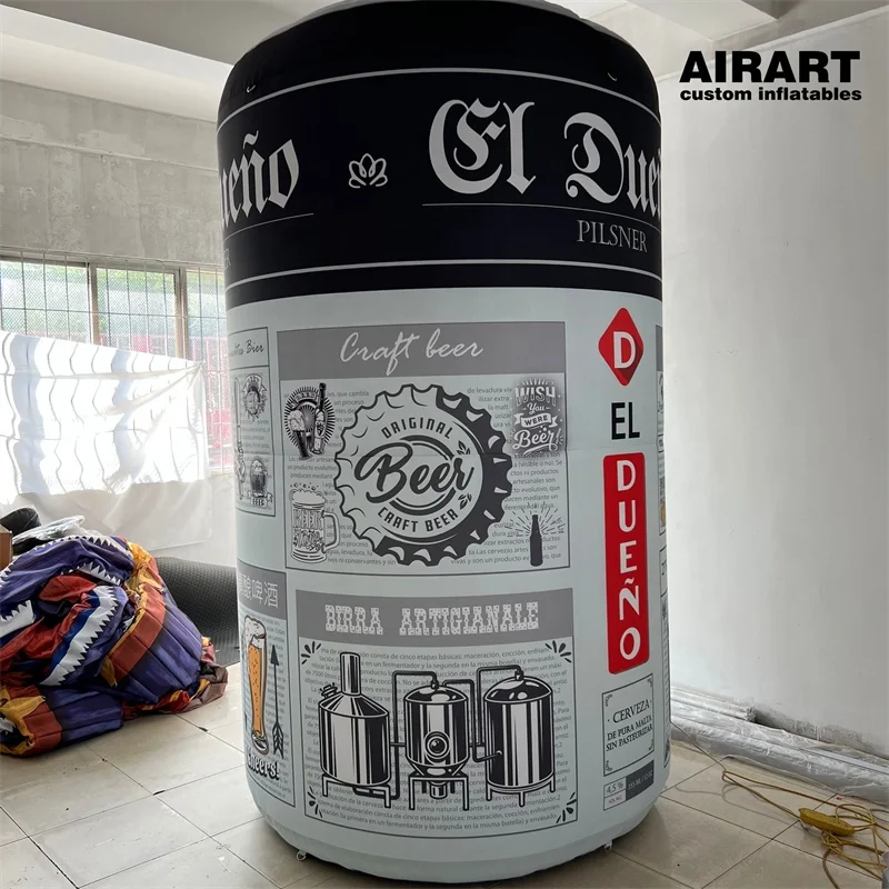 Inflatable ziptop can inflatable pop can inflatable drink can