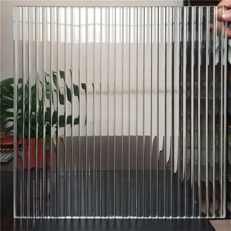 Glass supplier hotsale 3mm-12mm clear tinted pattern glass sheet
