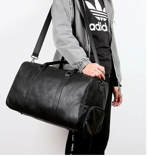 Custom Waterproof Duffle Luggage Bag Trolley for Travel Carry on Rolling Duffel Bags with Shoes Compartment