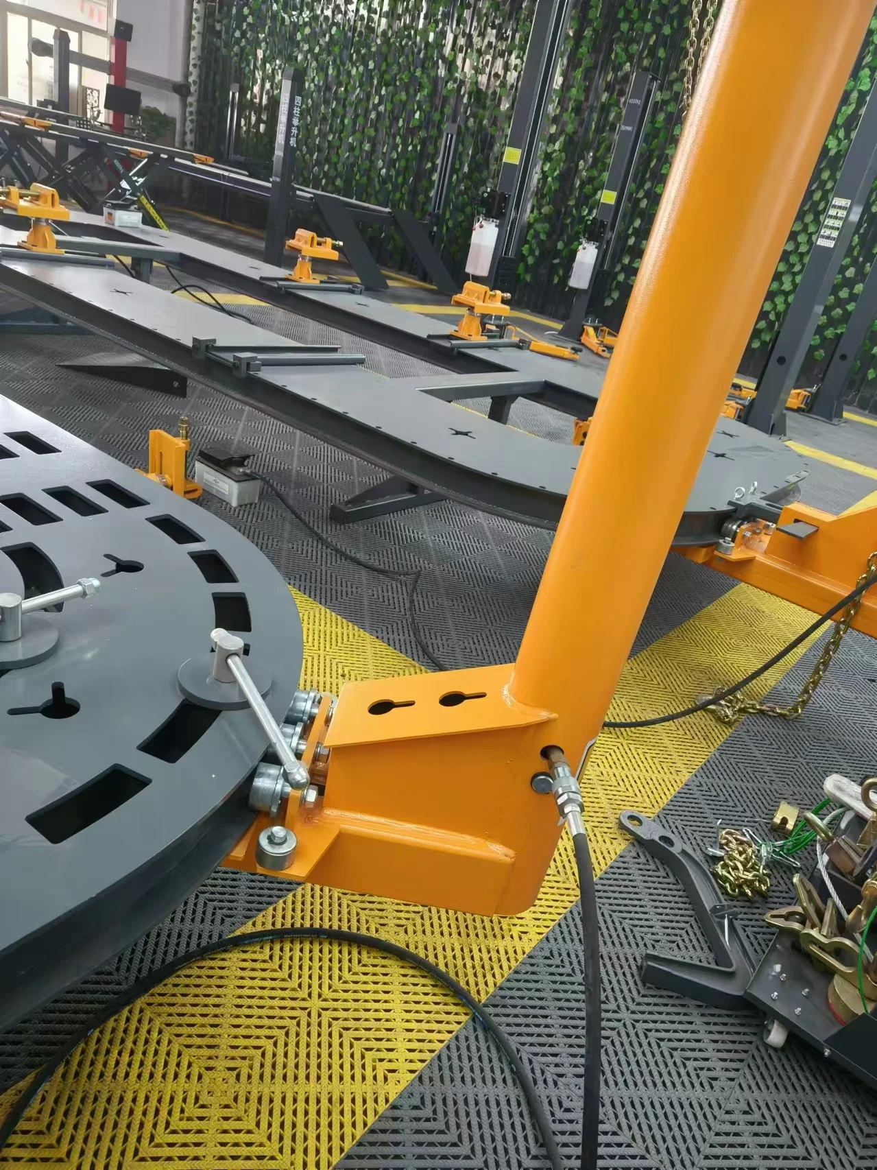 Factory price Three towers Auto body collision Frame repair machine Frame Machine Car repair straighten bench Girder Calibrator