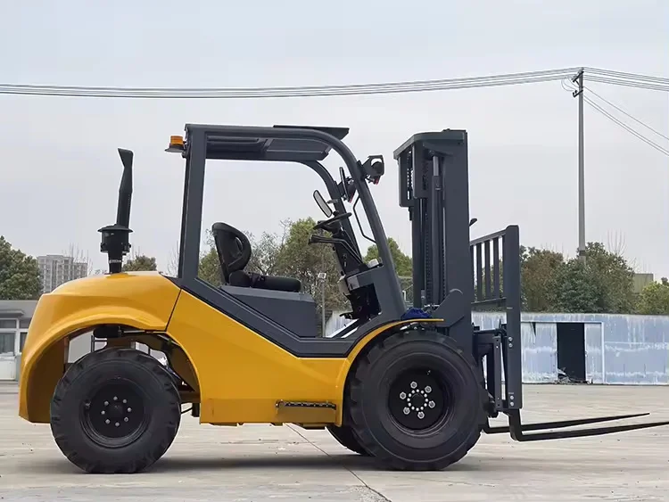 Оптовая продажа дизельный погрузчик 4x4 3 5 тонн 0 для наружного использования 4 колеса внедорожные вилочные погрузчики переносные пересеченной местности