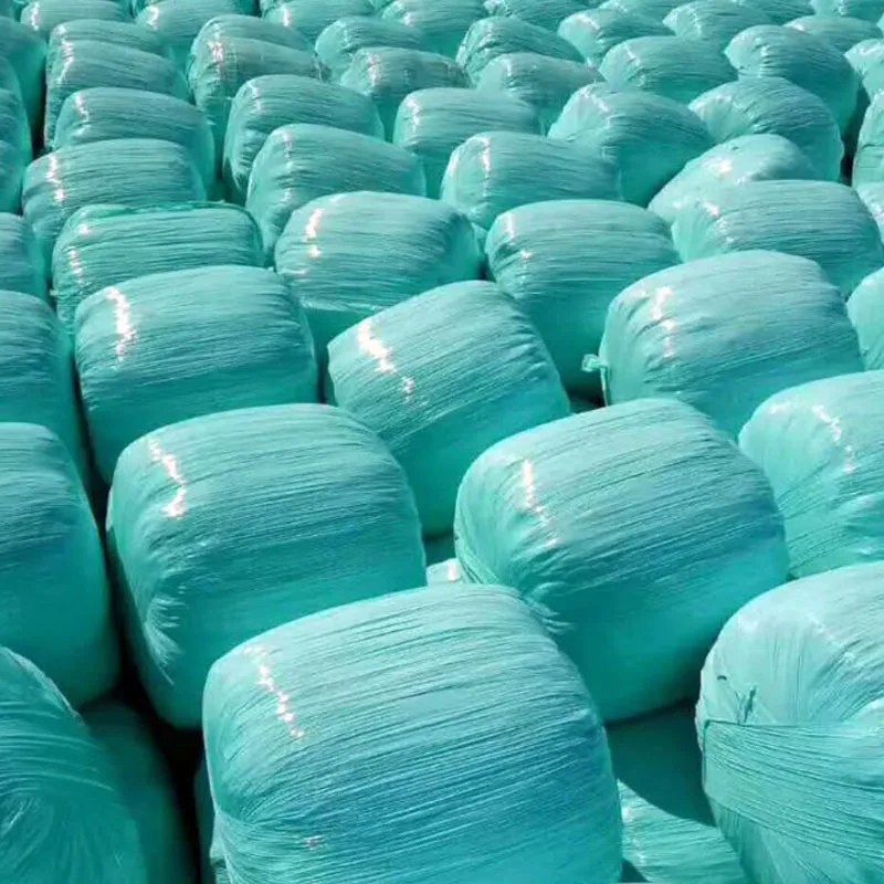 High Anti-UV  Agricultural Green Silage Wrap Film  25 um Silage Bale Wrap Film  Grass Silage Film